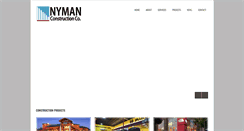 Desktop Screenshot of nymanconstruct.com