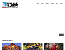 Tablet Screenshot of nymanconstruct.com